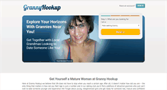 Desktop Screenshot of grannyhookup.com