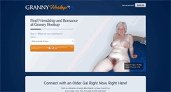 Desktop Screenshot of grannyhookup.com.au