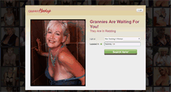 Desktop Screenshot of grannyhookup.net