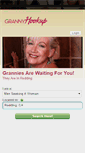 Mobile Screenshot of grannyhookup.net